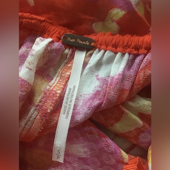 Free People Women's Wisteria Floral Print Maxi Dress Size Small $178 - Picture 11 of 12